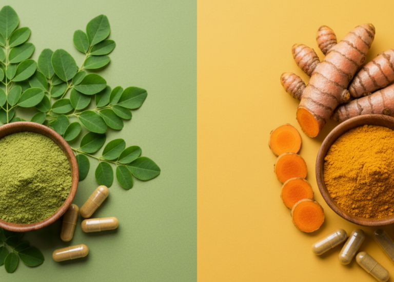 Moringa vs. Turmeric: Which Is Better for Menopause Fatigue?