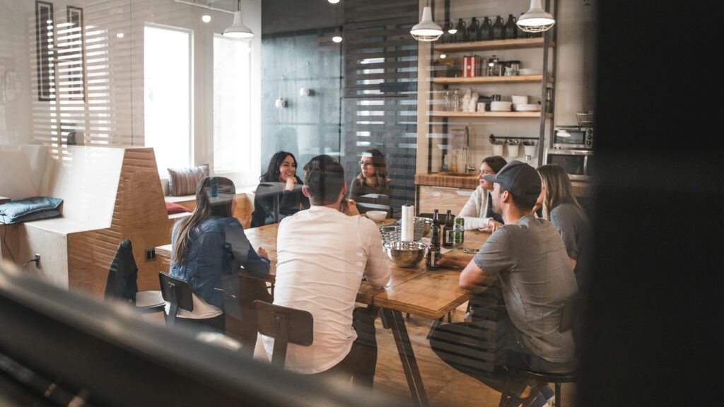 A collaborative, professional working environment